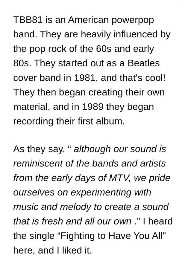 Band Commentary pg. 1 Band Commentary pg. 1